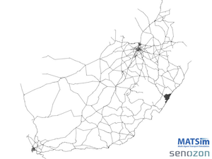 National extent of the eThekwini network