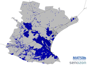 Nelson Mandela Bay, households and their activities associated with GeoTerraImage buildings.